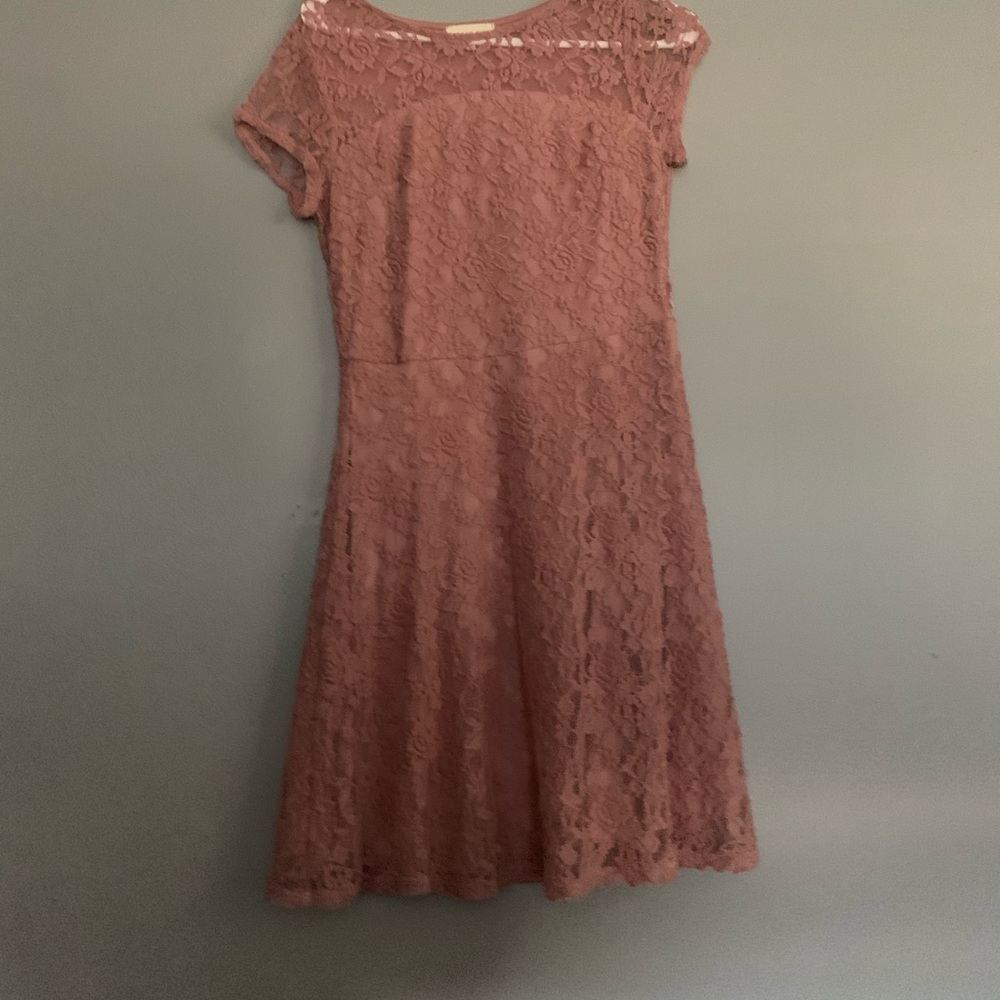 Light pink lacy dress